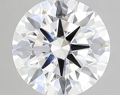 Lab Created Diamond 2.37 Ct Round F VVS2 Quality Ideal Cut IGI Certified Loose $1692.80