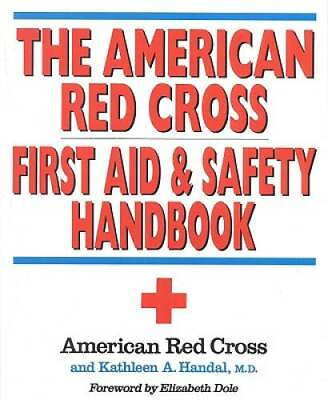 #ad #ad The American Red Cross First Aid and Safety Handbook Paperback GOOD $4.66