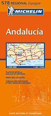 #ad Michelin Andalucia Regionale kaart... by Michelin Travel Publ Sheet map folded $16.06