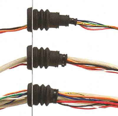 Daystar Firewall Boot 3 8quot; 1quot; Diameter Wire Bundles Rubber Grommet KU20040BK $15.99