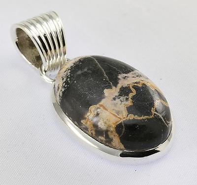 #ad SNAKE JASPER PENDANT 925 STERLING SILVER ARTISAN JEWELRY COLLECTION Y116B $54.99
