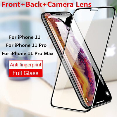 #ad For iPhone 15 14 Pro 13 12 11 Pro XR XS SE Tempered Glass Full Screen Protector $2.39