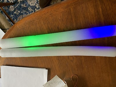 #ad Party novelty lights 20quot; LED colored light strip set of 2 $9.00