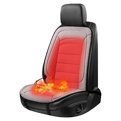 Car Camper Front Seat Pad Cushion Cover Heating Heater Warm Heated Winter 12V $56.78