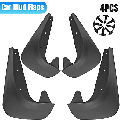#ad 4PCS Car Mud Flaps Splash Guards For Front or Rear Auto Accessories Universal US $15.98