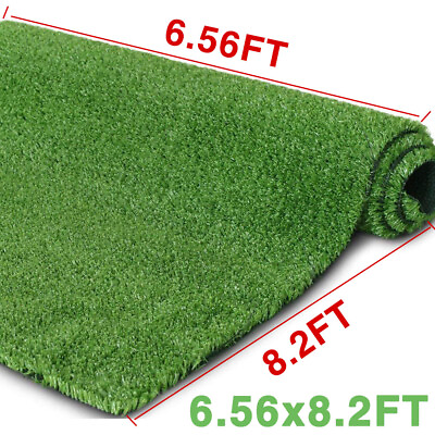 8x6.6FT Lawn Turf Artificial Grass Mat Carpet Fake Synthetic Garden Landscape $38.02