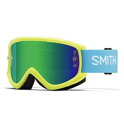 #ad Smith Fuel V.1 Max M Goggles Acid Green Mirror One Size $50.15