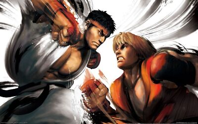 156515 Street fighter IV Game Wall Print Poster $45.95
