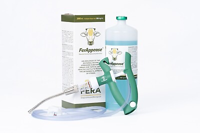 #ad FerAppease Cattle Stress Reducer For Weaning Branding Vaccines Etc 1000mL $360.00