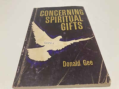 #ad Concerning Spiritual Gifts by Donald Gee 1972 Trade Paperback ReprintRevised $11.99