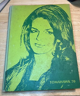 #ad RARE VINTAGE 1970 University of Nebraska quot;Tomahawkquot; Yearbook: Omaha Nebraska $29.95