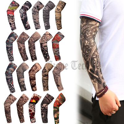 #ad 10PCS Cooling Arm Sleeves Cover UV Sun Protection Outdoor Sport Summer Men Women $8.96