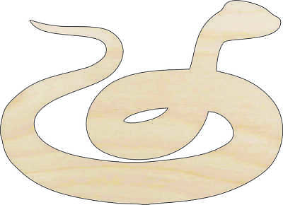 #ad Snake Laser Cut Out Unfinished Wood Craft Shape REP39 $16.00