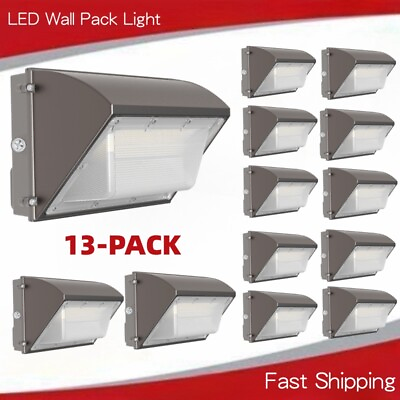 #ad 13PCS 150W LED Wall Pack Light Dusk to Dawn Commercial Outdoor Security Lighting $1117.79