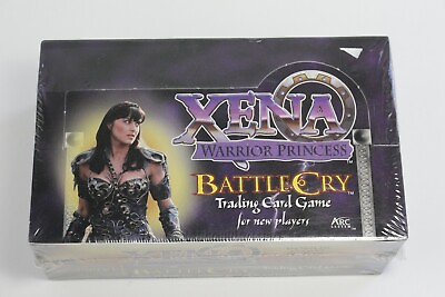 #ad Wizards of the Coast Xena Warrior Princess Battle Cry Sealed Booster Box $159.99
