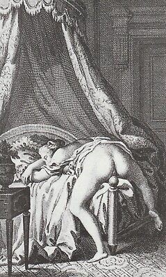 #ad POSTER Kunst Grafik Barock antique print Vagina Akt Erotik Art Vintage Sex EUR 17.00