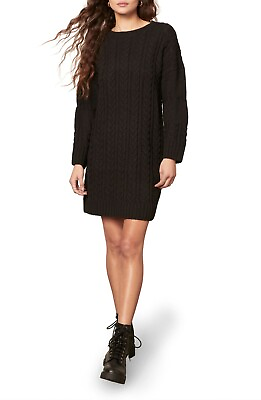 #ad Women#x27;s Bb Dakota By Steve Madden Miss Mood Long Sleeve Sweater Dress Size Medi $38.99