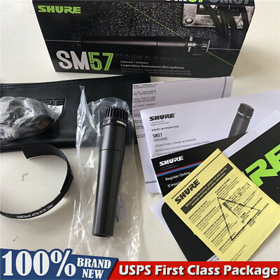 #ad Shure SM57 LC Cardioid Wired Dynamic Instrument Microphone SM57LC FAST SHIPPING $38.99