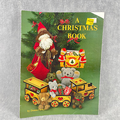 A Christmas Book by Donna Farley Decorative Tole Painting Book $7.99