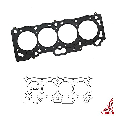 #ad SIRUDA Cylinder Head Gasket｜for TOYOTA 4AG 16V｜COROLLA LEVIN｜T:0.6mm $82.00