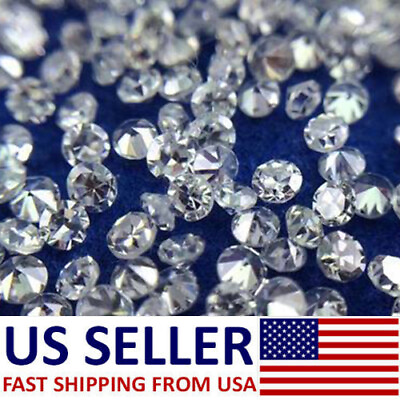 #ad #ad Natural Loose Diamonds Round 100 Pcs I1 I3 Clarity G H White Color 100% Real $35.77