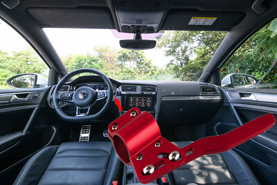 #ad Red Adjustment Turn Rod Signal Extension Aluminium Steering Wheel Rod BA2 $32.00