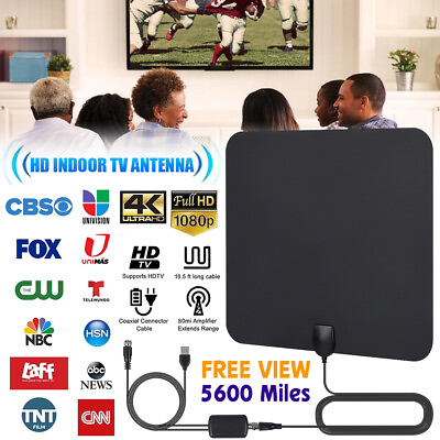 #ad Antena Digital Para Smart Tv Rango De 5600 Millas Con Amplificador 4K y HD 1080P $14.99