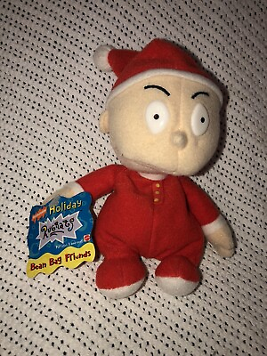 #ad Rugrats Tommy Christmas Plush Beanbag 1997 With Tags $9.59