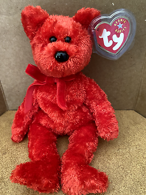 #ad Mint Ty Beanie Baby Sizzle the Bear Retired $12.00
