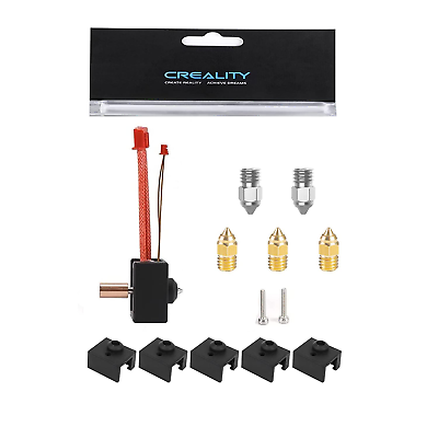 #ad Creality Sprite Extruder Heater Block Kit with Extra 2Pcs Original Nozzle $45.99