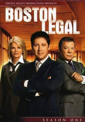 #ad Boston Legal Season One DVD VERY GOOD $3.98