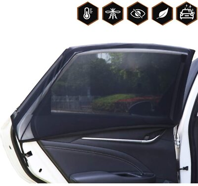 For Subaru Side Window Privacy Sunshade Breathable Mesh Window Cover Heat UV Net $12.51
