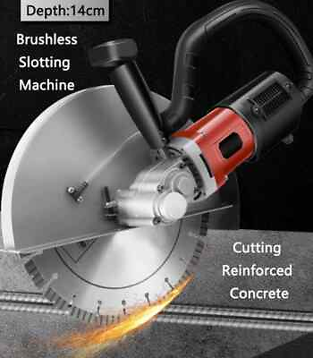#ad Reinforced Concrete Grooving Machine Water Electricity Installation Wall Cutter $190.02