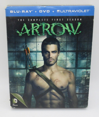 ARROW: COMPLETE FIRST SEASON 9 DISC BLU RAY DVD DIGITAL UV SET SEASON 1 $10.99