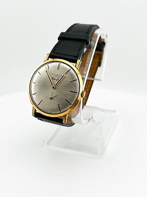 #ad DESTA 17 jewels vintage hand winding ultra flat mens watch $269.49