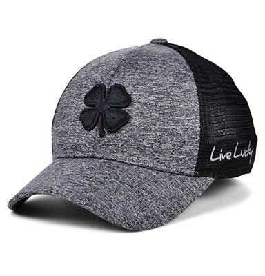 #ad BLACK CLOVER LUCKY HEATHER MESH HAT FITTED CAP 2021 PICK SIZE amp; COLOR $32.00