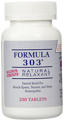 #ad Formula 303 Maximum Strength Natural Muscle Relaxant for Spasms and Cramps $48.99