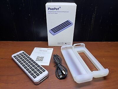 #ad iPazzPort KP 810 30K Mini Wireless Keyboard for Fire TV Box USB Bluetooth Remote $18.99