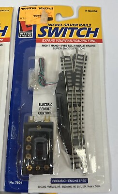 #ad NOS N Scale #7804 Right Hand Nickel Silver Control Switch Train Track Railroad $19.99
