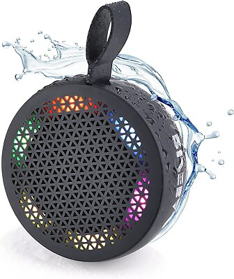 #ad Bluetooth Speaker Wireless Waterproof Outdoor Portable with flashing Led Lights $8.99