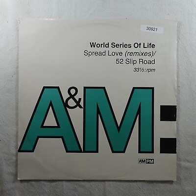 #ad World Series Of Life Spread Love SINGLE Vinyl Record Album $10.34