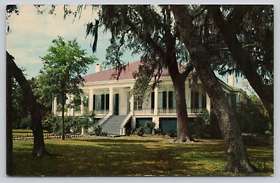 Beauvoir Jefferson Davis Shrine Biloxi Mississppi Vintage Postcard $4.75