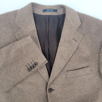 Arnold Brant Size 42 REG.Colombo Cashmere amp; Mink Blazer Suit Coat Sports Jacket $25.00
