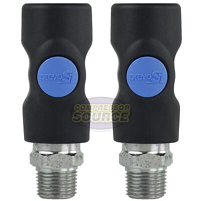 #ad 2 Prevost Safety Air Plug 1 4quot; Couplers ISI061252 3 8quot; Male NPT Inlet Prevo S1 $52.95