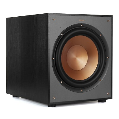 Klipsch R 120SW 12quot; 400W Max Powered Subwoofer Reference Series Black $219.00