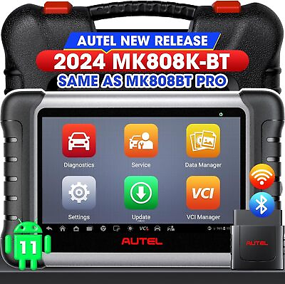 2024 Autel MaxiCom MK808K BT MK808BT Pro Car Diagnostic Tool Full System Scanner $529.00
