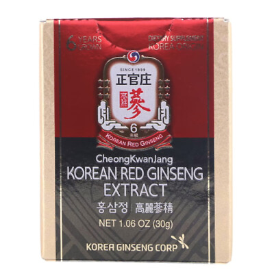 Ginseng Extract 30 Grams By Cheong Kwan Jang $27.19
