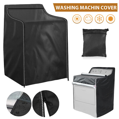 Washing Machine CoverWaterproof Washer Dryer Cover for Outdoor Top Front Load $15.60