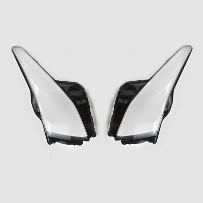 Fit For Cadillac ATS 2013 2018 Replace Headlight Lamp Cover Lens Pair $103.03
