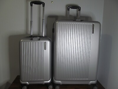 #ad Samsonite Luggage Extended Trip Silver Carry On amp; Check In Spinners TSA Lock NEW $299.00